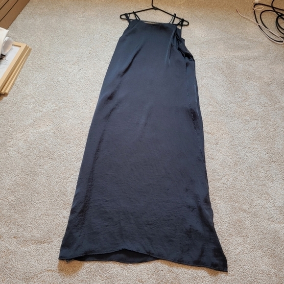 Soft Surroundings Women's Black Sleek Maxi Dress Size Medium - Picture 2 of 7